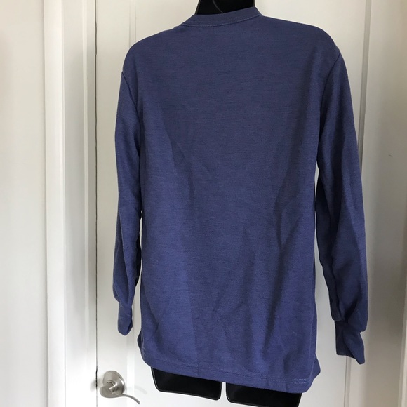 Kenyon Blue Thermal Runners/Hikers Shirt Size M - Picture 5 of 8